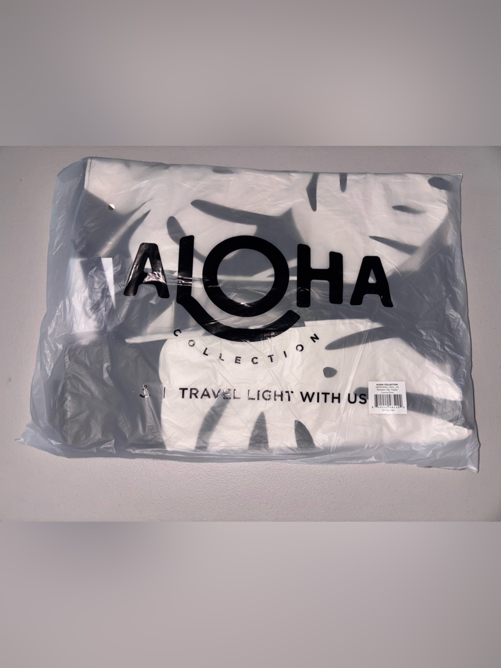 ALOHA Collection White Travel Tote - White